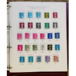 Stamps. Several albums in plastic crate containing more modern issues worldwide, duplicated, at