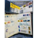 Stamps. Crate containing worldwide ranges with main value in GB with presentation packs, booklets,