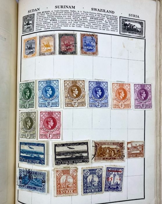 Stamps. World, some 100s in 2 albums, mainly juvenile type but does include useful KG6 mint to mid - Bild 3 aus 4