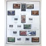Stamps. France, many 100s in tidy Thiaude album for 1853, sparse earlies, Merson to 10fr., good