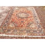 An early 20th century Tabriz hand knotted rug. 475cm L x 352cm W