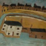 ***** THIS LOT HAS BEEN WITHDRAWN********************* St Ives School  Houses, signed, oil on board,