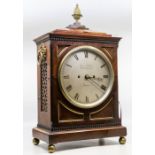 James McCabe Regal Exchange London fusée bracket clock with two-train chain-driven fusée movement,