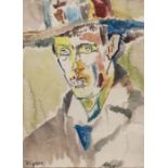 ***** THIS LOT HAS BEEN WITHDRAWN ************ Duncan Grant (1885-1978) Adrian watercolour, 32 x