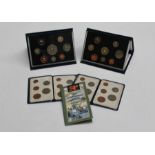 British Coins sets 1994 proof coin collection set 8 1993 Proof coin collection set 8 Two set