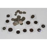 France Second empire coins plus other French coins with Belgium coins, two Chinese cast coins and