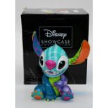 A Disney Showcase Collection large Britto Stitch figure, circa 2017, 35cm in original box