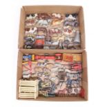 Britains: A collection of assorted playworn Britains lead figures, mostly of farm animals and small