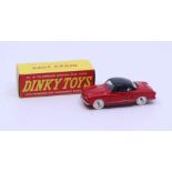 Dinky: A boxed Dinky Toys, Volkswagen Karmann Ghia Coupe, Reference No. 187, red body with black