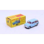 Dinky: A boxed Dinky Toys, Austin Seven Countryman, Reference No. 199, light blue with silver