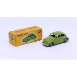 Dinky: A boxed Dinky Toys, Volkswagen, Reference No. 181, green body with green tyre hubs, correct