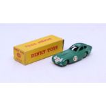 Dinky: A boxed Dinky Toys, Bristol 450 Sports Coupe, Reference No. 163, green body and hubs, #27.