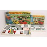 Matchbox: A boxed Matchbox Motorway, Reference M-2; together with boxed Matchbox Motorway Extension,