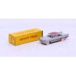 Dinky: A boxed Dinky Toys, De Soto Fireflite Sedan (With Windows), Reference No. 192, grey with