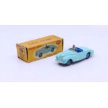 Dinky: A boxed Dinky Toys, Sunbeam Alpine Sports, Reference No. 101, light blue body with blue