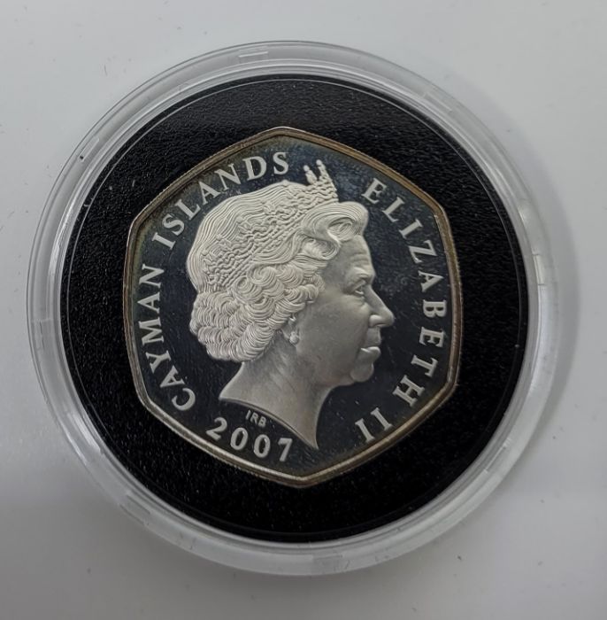 An Elizabeth II "The 1947-2007 Diamond Wedding Anniversary silver proof crown collection", - Image 3 of 3