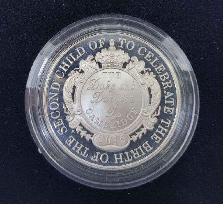 Four Elizabeth II UK five pounds crown size silver proof commemorative coins: 1 x 2021 "The 95th - Image 4 of 7