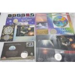 Twenty coin covers: 14 military related. 6 Astronomy related, inc 40th anniversary of moon
