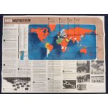 A scarce set of 5 WW2 era ‘ABCA’ (Army Bureau Of Current Affairs) educational map review posters.