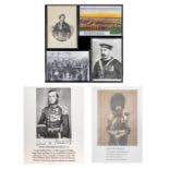 A large selection of modern printed canvas pictures, all with Victoria Cross interest, showing