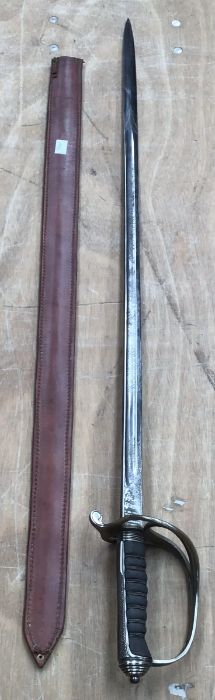 WW1 period Henry Wilkinson of Pall Mall London, Artillery Officers Sword, Good acid etched blade,