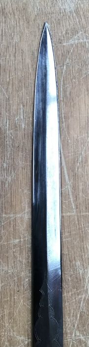 WW1 period Henry Wilkinson of Pall Mall London, Artillery Officers Sword, Good acid etched blade, - Image 10 of 11