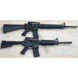 Two Full Size Air Soft guns, M4 type rifle. Must be over 18 to purchase this item.