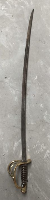 USA 1860 model light cavalry sabre (AKA M1862), marked U.S - C.E.W- 1864 (C.E.W for Inspector - Image 2 of 4