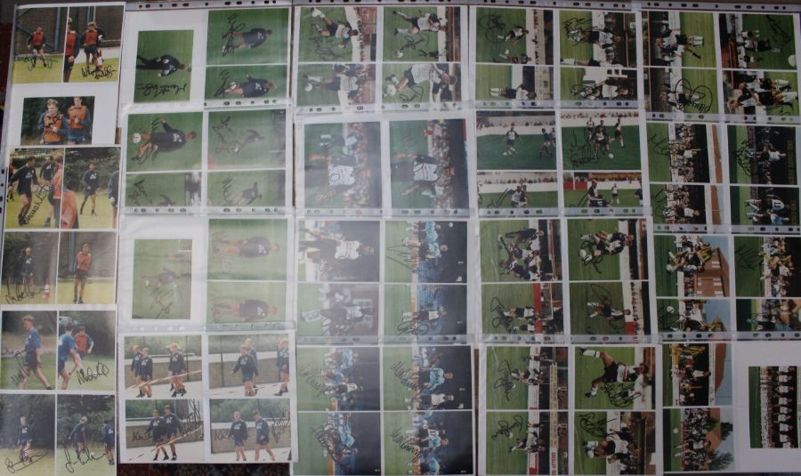 Derby County: A large collection of assorted original photographs of various Derby County players,