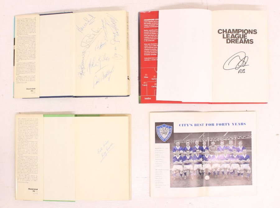 Football: A collection of four football books, signed, to comprise: Champions League Dreams, - Image 2 of 2