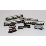 A collection of Rolling stock to include five x Pullman coaches ( Hornby) and seven x goods wagons (