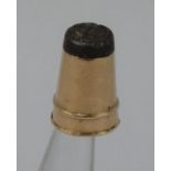 Late 18th/Early 19th Century Gold and Steel Thimble