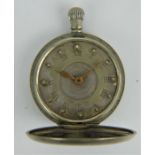 Vintage Cyma Swiss made braille pocket watch, 5cm dial