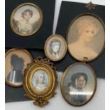 A collection of portrait miniatures, Streathfield author interest