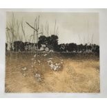 Phil Greenwood etching and aquatint, no 107/150, signed and dated, framed.