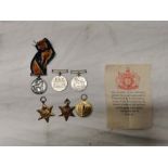 WW1 set of War & Victory to R. Lewis of the R W Fus. & WW2 group of 39-45 Burma Star, Defence & 39-