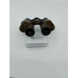 A pair of Military Binoculars WW2 era by the maker Kershaw Prism Number 2 model, no strap, average