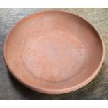 Late Roman North African Grave Offering Samian Bowl.  Approximately 22cm diameter and 4cm tall.