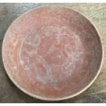 Late Roman North African Grave Offering Samian Bowl. Approximately 20.5cm diameter and 4cm tall.
