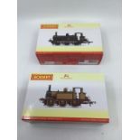 Hornby model railway ; R3768 Late BR 32636 and r3780 Stroudley class Stepney no 655. Boxed as