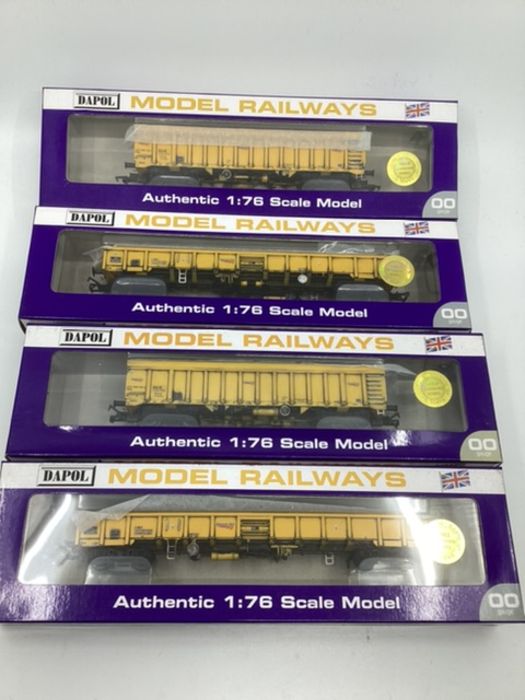Dapol Model Railway Boxed Toys ; 1;76 scale models to Include  B Hat Spec 856AW wagon, 855C OO JNA ,