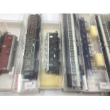 Fleischmann train interest vintage railway stock 8 carriages selection L and K models  vintage boxed