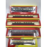 Hornby Model Railway ; R4313,R4365, R4364,R4763,R4615A BR intercity coach standard coach  boxed sets