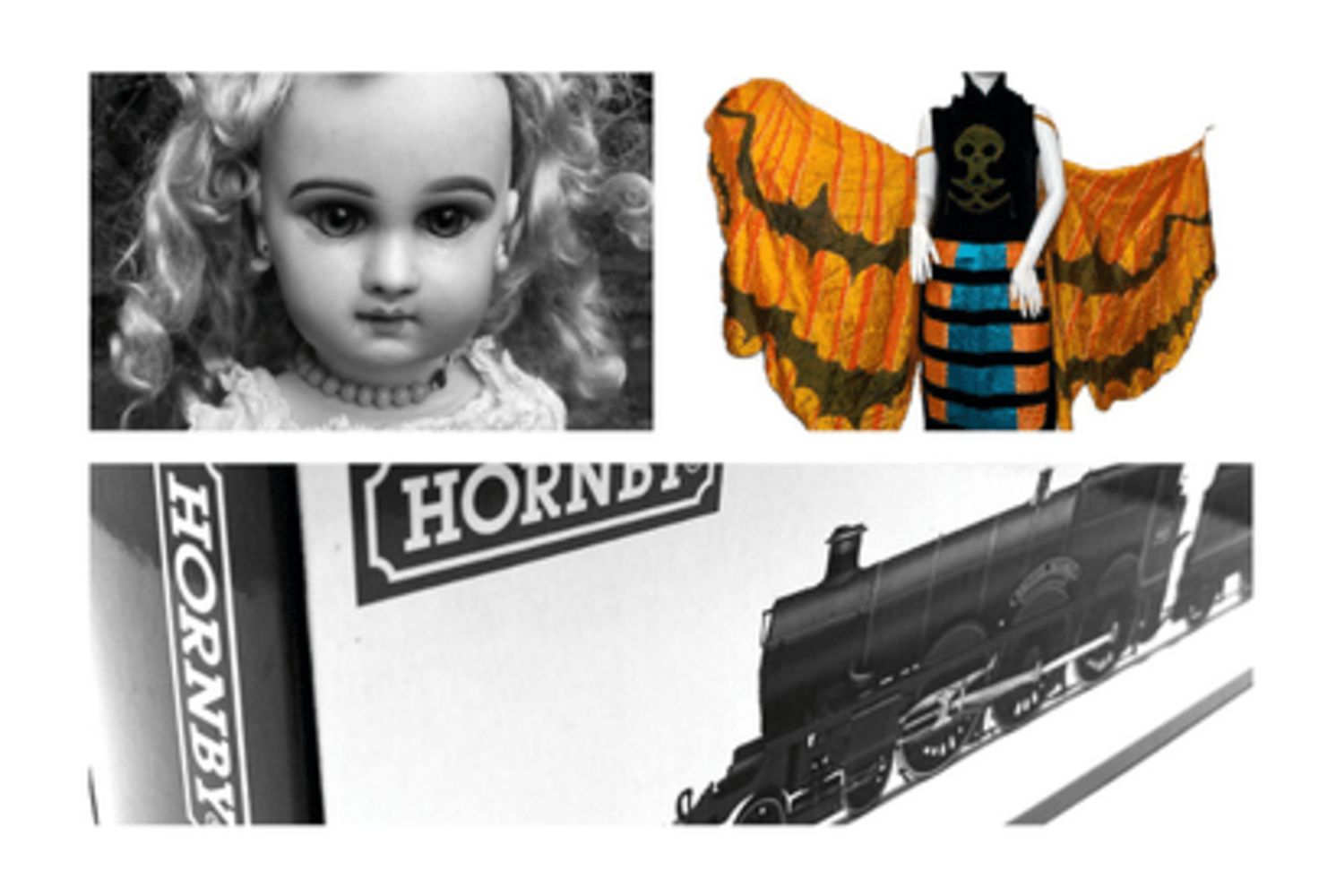 BISHTON HALL TOYS, DOLLS, TEDDY BEARS, MODEL RAILWAY COLLECTION: COSTUME, TEXTILES & ACCESSORIES