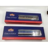 Bachmann Model railway interest ; Jaffa Cake Luggage van 31-269 and Motor luggage van 31-268.boxed