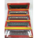 Hornby Model Railway ; R4683,R4766,R4688, R4304,R4302 set of boxed coaches (5)