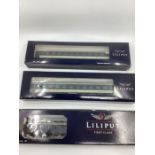 Lilliput Model Railways toys ; SBBCFF FFS 2 x L388224 and L384201 93) appears excellent/Likely