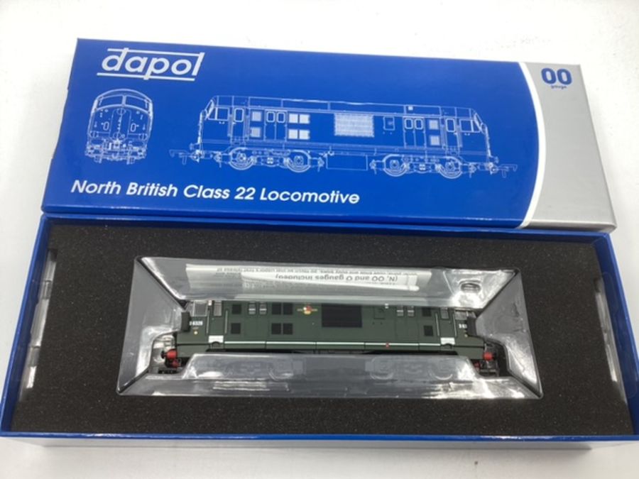 Dapol Model Boxed Railways ; d6326 Class 22 BR Green -no Yellow working panel-4D 012 000. Appears