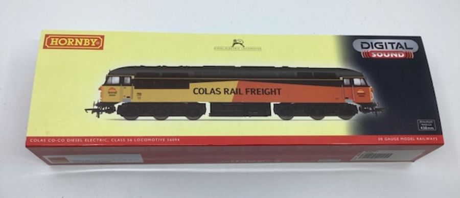 Railway ; Hornby Digital with sound, Loco  Colas Rail freight ; Excellent and appears as sold.