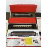 Rivarossi Model Railways HR3671;second class carriage,HR3629 pullman; HR3570 Pullman boxed.